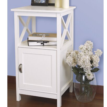 Haskins End Table With Storage  By Breakwater Bay